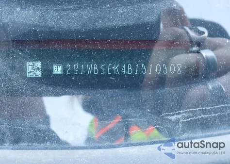 2011 Chevrolet Impala Lt z USA, uszkodzony, nr VIN 2G1WB5EK4B1310308